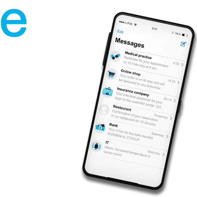 eCall - The Swiss communication service for businesses. Send SMS, fax and voice messages reliably, quickly and easily.